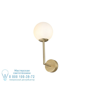 63505 GALA Satin gold wall lamp настенный светильник Faro barcelona