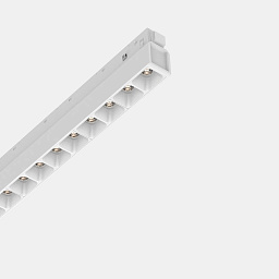 282640 Ideal lux Ego трековый светильник с удлиненным корпусом белого цвета