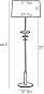 76006-539 Hume Floor Lamp Arteriors торшер