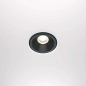Zoom Maytoni встраиваемый светильник DL034-L12W3K-D-B черный