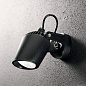 096476 Ideal Lux ELIO AP1 NERO уличный настенный светильник черный — фото 1