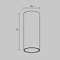 C056CL-L12B4K-W-D-B Maytoni FOCUS LED Потолочный светильник 12W 900лм Черный — фото 14