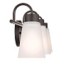Erma 20.5" 3 Light Vanity Light Olde Bronze настенный светильник 55126OZ Kichler — фото 4