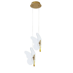 A2187SP-2GO Arte Lamp DARCY подвесной светильник с узким цилиндрическим плафоном