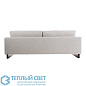 Lovell Sofa Oyster Linen Dark Walnut диван Arteriors 8157