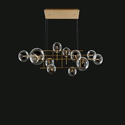 Люстра Bubbles 2.0 JAGO, 143×78 см LCS 043/12