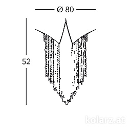 5315.10154.940 Kolarz Fonte di luce Потолочный светильник