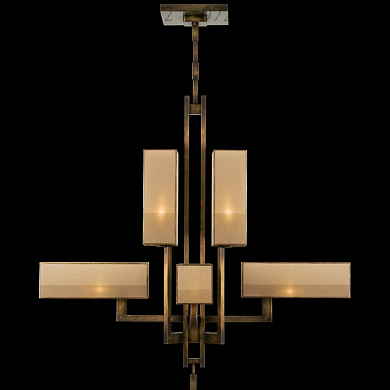 734240 Perspectives 45" Square Chandelier люстра, Fine Art Lamps