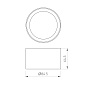 046757 Arlight Кольцо антибликовое LGD-ANTIGLARE-RING-R85 (BK) — фото 1