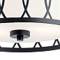 12.25" 2 Light Semi Flush Mount Black потолочный светильник 38254 Kichler — фото 2
