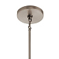Artem 26" 6 Light Chandelier with Clear Glass Cylinders Classic Pewter люстра 52015CLP Kichler — фото 4