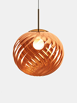 Подвесной светильник Tom Dixon Whirl Large - Медь полированный Поликарбонат