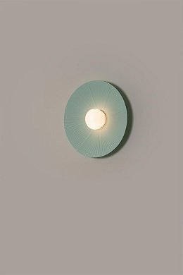 Настенный светильник Milan Iluminacion Artic Circle 550, бирюзовый