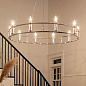 Rosalind 50" 10 Light Chandelier Polished Nickel люстра 52491PN Kichler