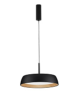 Triac Dimmable Sandy Black Aluminium, Metal, Acrylic & Imitated Wood LED 40Watt 220-240Volt 3111Lm IP20 3000K D:45 H:180 cm