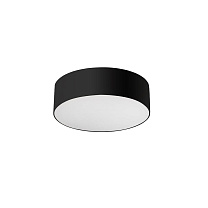 Ceiling fixture Luno Surface ø600 52W 4000K CRI 80 1-10V Black IP20 5083lm