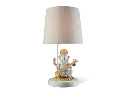 01023166 Lladro Veena Ganesha настольная лампа из фарфора с фигуркой Ганеши