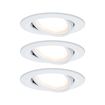 Downlight Nova 3-piece set Swivelling round 50°