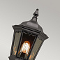 Настенный уличный светильник Medstead Elstead MD7-PIR-BLACK черный — фото 1