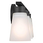 Stamos 20" 3 Light Vanity Light Black настенный светильник 55121BK Kichler — фото 3