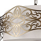 Подвесной светильник Burgeon Maytoni бронза-кремовый ARM959-PL-04-G