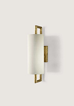 Versailles Gold shown with 5 Tall Cylinder in Putty Silk with Cream Card lining