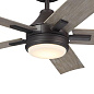 52" Tide 5 Blade Weather+ Outdoor Ceiling Fan Olde Bronze уличная люстра-вентилятор 310126OZ Kichler — фото 8