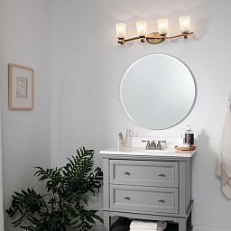 37519 Kichler Oxby настенный светильник с четырьмя источниками и бронзовым оттенком