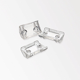 SHL 19 - MOUNTING CLIP 45° SET Delta Light PR SHELFLINE