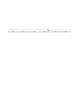 Sandy White Aluminium LED 6Watt DC 48 Volt 432Lm IP20 3000K L:30 W:1.5 H:1.1 cm
