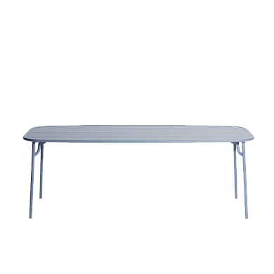 M0743425 WEEK-END Petite Friture Стол прямоугольный 85x220 голубой
