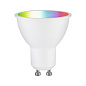 29147 Paulmann LED Reflector 350 лм 4,8 Вт RGBW+ с регулировкой яркости, матовый белый — фото 1