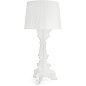 G907703 Kartell Bourgie Mat TL современный настольный светильник матовый белый — фото 1