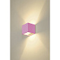 148018 SLV PLASTRA CUBE QT14 WL white настенный кубический светильник — фото 30