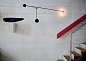 Настенный светильник Aaro Wall DCW éditions, чёрный AARO WALL SW BL — фото 4