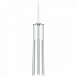 756016 Lightstar Cilino подвесной светильник белый в форме узкой трубы
