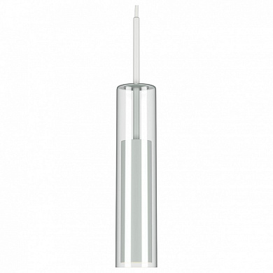 подвесной светильник белый в форме узкой трубы