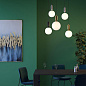 4671/1 Odeon Light Okia подвесной светильник, 40Вт, черный — фото 4