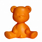 24001RE Qeeboo Teddy Boy TL with cable Teddy bear фигурный светильник бордовый — фото 2