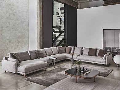 Угловой диван Étienne Porada с шезлонгом 490×377 см ETIENNE-COMP-F-L0N0AC-A73AE