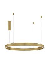 Triac Dimmable Brass Gold Aluminium & Acrylic LED 60 Watt 220-240Volt 3389Lm 3000K IP20 D: 100 H: 200 cm