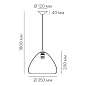 BLOOM M 350 Led Technology подвесной светильник — фото 1