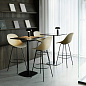 609243 Normann Copenhagen Mat Барный стул 75 см, конопляный / черный — фото 3
