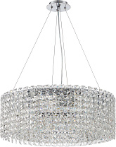 Люстра подвесная Stilfort Delone 2179/09/08P, Прозрачный; Хром