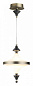 5404/23L Odeon Light Ula подвесной светильник 23W 2600lm 3000K — фото 1