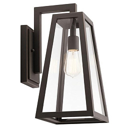 49332RZ Kichler Delison уличный настенный светильник из бронзы с решетчатым корпусом