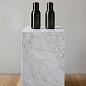 71009-002122 Audo Copenhagen Plinth Высокий приставной столик 51x30 см, каррарский мрамор — фото 2