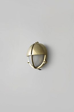 Уличный настенно-потолочный светильник Original BTC Brass Bulkhead 7428