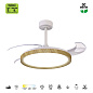 8827 Mantra Mistral светильник с вентилятором 50W 5400lm 3000-6500K — фото 5