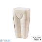 Femme Stool-White Marble Global Views стул